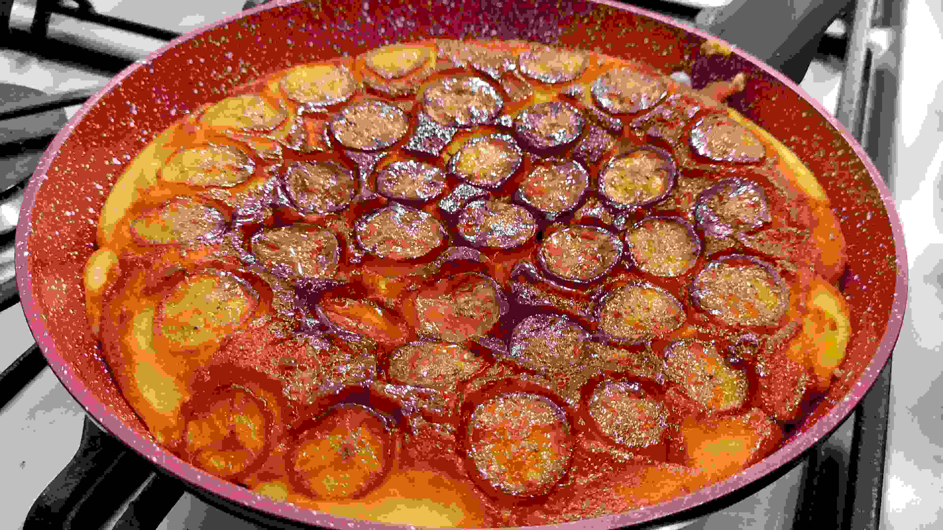 Bolo de Banana de Frigideira
